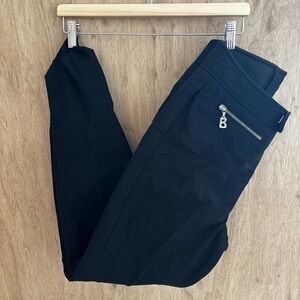 Bogner Black ski pants with Zipper Detail size 12